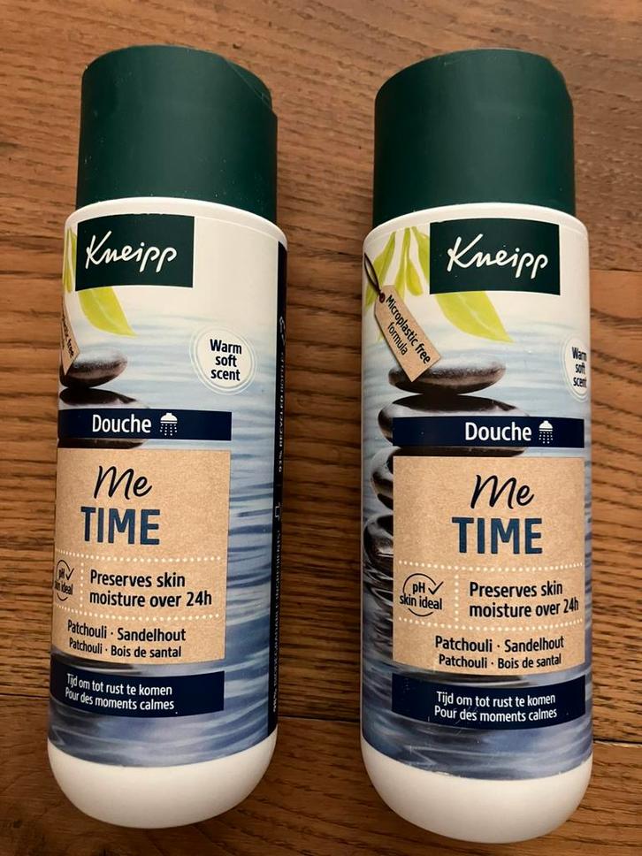 Kneipp Douche Me Time, 2 flessen à 200 ml. Nieuw!, Sieraden, Tassen en Uiterlijk, Uiterlijk | Lichaamsverzorging, Nieuw, Bad & Douche