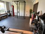Complete gym GorillaGrip power rack en ruim 200kg, 20m2, Sport en Fitness, Overige typen, Rug, Zo goed als nieuw, Ophalen