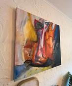 Canvas schilderij abstract 90x90 cm, Ophalen