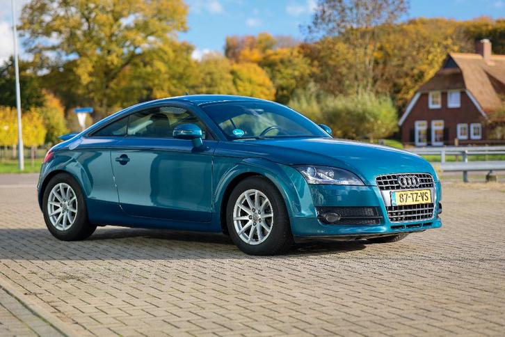 Audi TT - 2.0 TFSI | Ori NL | Petrol Blue | Leder | Automaat, Auto's, Audi, Particulier, TT, ABS, Adaptieve lichten, Airbags, Airconditioning