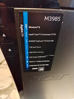 TE KOOP ACER ASPIRE M3985 i7-3770., Computers en Software, Desktop Pc's, Ophalen, HDD, Acer., 8 GB