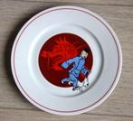 Kuifje Tintin ontbijtbord bord  Hergé De blauwe lotus, Nieuw, Verzenden, Kuifje, Gebruiksvoorwerp