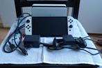 Witte nintendo switch oled, Switch OLED, Met games, Ophalen of Verzenden, Zo goed als nieuw