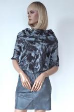 COTTON CLUB Geweldige Grijze Korte PU Leren Rok S 36, Kleding | Dames, Rokken, Ophalen of Verzenden, Zo goed als nieuw, Maat 36 (S)