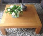Mooie, eikenhouten salontafel, Huis en Inrichting, Tafels | Salontafels, Ophalen, 50 tot 100 cm, 50 tot 100 cm, Minder dan 50 cm