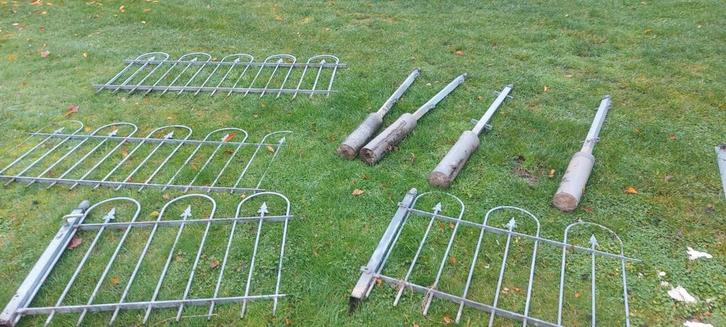 Gebruikt sierhekwerk, Tuin en Terras, Tuinhekken en Hekwerk, Gebruikt, Sierhekwerk, IJzer, Ophalen