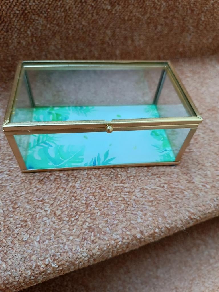 Kistje glas Clayre en Eef, Antiek en Kunst, Ophalen of Verzenden