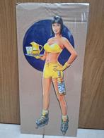 Reclamebord Pin-up Berger, Verzamelen, Ophalen of Verzenden, Nieuw, Reclamebord