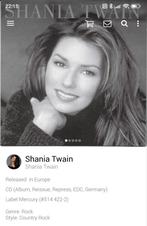 Shania Twain, Ophalen of Verzenden, Zo goed als nieuw