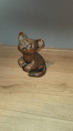 Wax Kitten Beeldje, Ophalen of Verzenden, Gebruikt, Overige materialen, Dierenbeeld