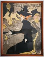 Toulouse Lautrec. Divan Japonais. Litho of kunstdruk., Antiek en Kunst, Ophalen of Verzenden