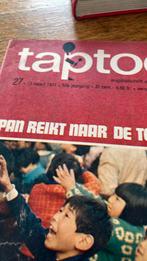 Taptoe 1971 thema klimaat mileu verontreiniging, Ophalen of Verzenden, 1960 tot 1980, Tijdschrift