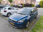 Ford Focus 1.8 92KW Wagon 2009 Blauw schade auto, Auto's, 125 pk, 4 cilinders, Blauw, 1798 cc