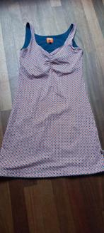 Halsoverkop zomerjurk M, Kleding | Dames, Ophalen of Verzenden, Gedragen, Maat 38/40 (M), Blauw