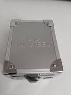 Uurwerk TW STEEL, Leer, Staal, Polshorloge, Zo goed als nieuw