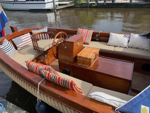 Sloep (Blokzijler) incl trailer te koop, Watersport en Boten, Sloepen, Gebruikt, 10 tot 30 pk, 6 meter of meer, Binnenboordmotor
