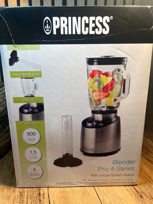 Princess Pro-4 Blender - Nieuw in doos, Witgoed en Apparatuur, Blenders, Nieuw, Blender, Ophalen of Verzenden