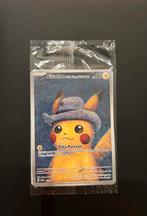 Pikachu grey felt hat- Van gogh  - Sealed, Ophalen of Verzenden, Nieuw, Losse kaart