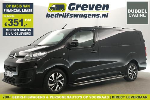 Citroën Jumpy 2.0 BlueHDI L3H1 Automaat Dubbele Cabine Airc, Auto's, Bestelauto's, Bedrijf, Te koop, ABS, Achteruitrijcamera, Airbags