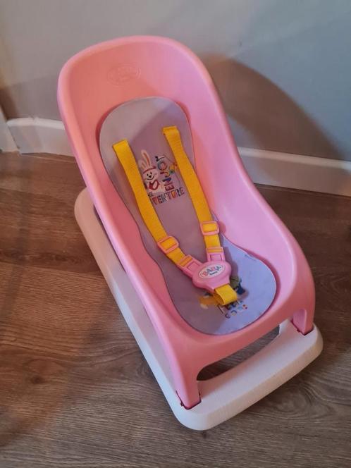 Baby born wipstoeltje, Kinderen en Baby's, Speelgoed | Poppen, Zo goed als nieuw, Babypop, Ophalen of Verzenden