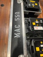 2x Flightcase MAC 550 (Defect), Ophalen, Niet werkend, Video