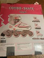 Nijdam Combo-Skate Verstelbaar Maat 31-34, Sport en Fitness, Skeelers, Verstelbaar, Kinderen, Zo goed als nieuw, Inline skates 4 wielen