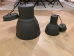 IKEA Hektar Hanglampen grijs - Industrieel Design, Ophalen, Gebruikt, Metaal, Minder dan 50 cm