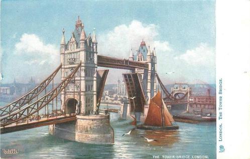 (381-163-027) London Tower Bridge, Verzamelen, Ansichtkaarten | Buitenland, Engeland, Verzenden