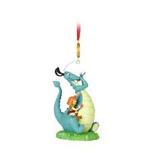 Disney kerst ornament the reluctant dragon, Ophalen, Overige figuren, Zo goed als nieuw, Beeldje of Figuurtje