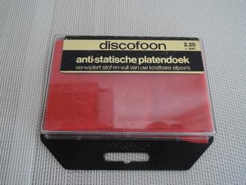 Discofoon anti statisch platendoekje beschikbaar voor biedingen