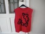leuk rood mouwloos vakantie shirt merk cool maat medium, Ophalen of Verzenden, Zo goed als nieuw, Maat 48/50 (M), Rood