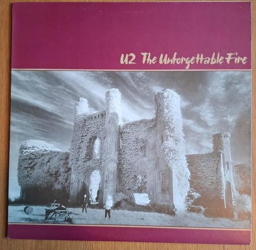 U2 The Unforgettable Fire 1984 lp vinyl, Cd's en Dvd's, Vinyl | Rock, Zo goed als nieuw, Progressive, 12 inch, Ophalen of Verzenden