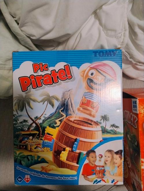 Spelletjes, Pic pirate, Cobra attack en hond-opolie., Hobby en Vrije tijd, Gezelschapsspellen | Overige, Zo goed als nieuw, Ophalen