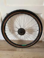 Mountainbike achterwiel 26” 130mm, Fietsen en Brommers, Fietsonderdelen, Gebruikt, Mountainbike, Shimano, Ophalen