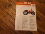 Tractor folder Fiat 880-5 DT, Ophalen of Verzenden, Zo goed als nieuw