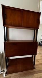 Vintage Wand meubel, Huis en Inrichting, Ophalen, Gebruikt, Teakhout, Met lade(s)