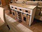 Massief houten sideboard / commode, Ophalen, Zo goed als nieuw, 25 tot 50 cm, 50 tot 100 cm