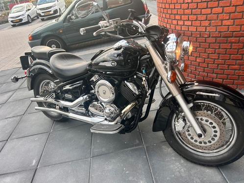 Dragstar 1100 classic in superstaat, Motoren, Motoren | Yamaha, Particulier, Chopper, 2 cilinders, Cardan-aandrijving, Sportuitlaat