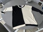 Zwart/witte 30% zijde Di Bari trui / jurk, maat 50, Kleding | Dames, Verzenden, Zwart, Trui of Vest, Zo goed als nieuw