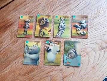 7 Magneten van de  film Madagascar 2, Super de Boer. beschikbaar voor biedingen