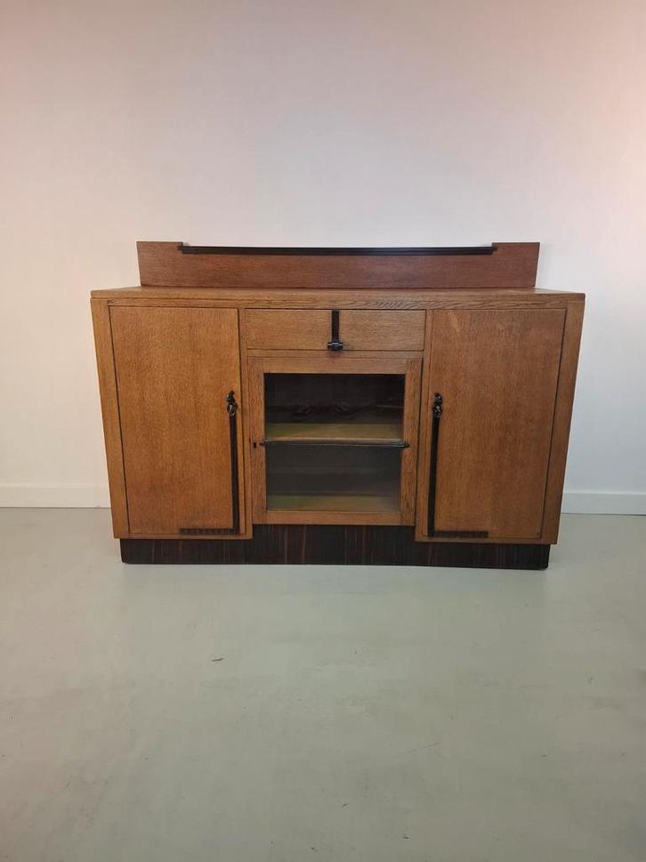 Art deco Amsterdamse school kast dressoir J.th.Drilling jr, Antiek en Kunst, Antiek | Meubels | Kasten, Ophalen of Verzenden