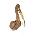 Wandlamp Pelikaan - 33x28x63cm - in 3 kleuren leverbaar, Huis en Inrichting, Lampen | Wandlampen, Ophalen of Verzenden, Nieuw
