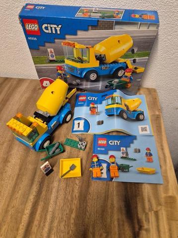 Lego City 60325 Cementwagen beschikbaar voor biedingen