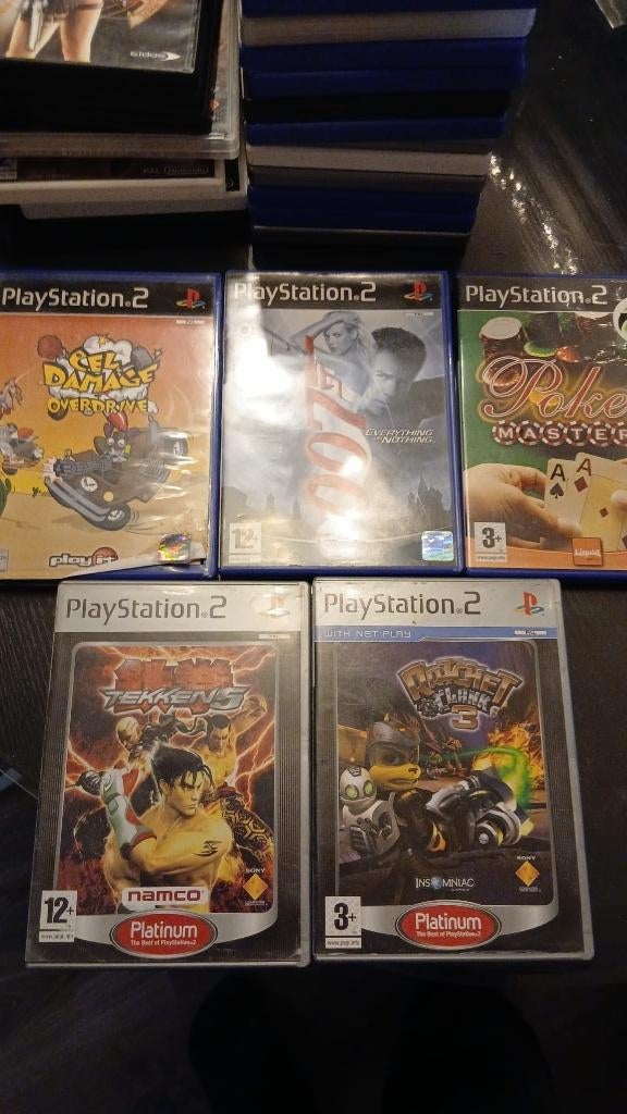 Spellen ps, 1 speler, Ophalen, Zo goed als nieuw, Vanaf 3 jaar