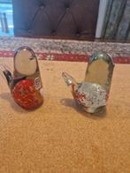 Mdina kunstglas gekleurde glazen pesse papieren vogels, Antiek en Kunst, Ophalen of Verzenden