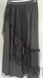 Gothic rok maat L, Kleding | Dames, Ophalen of Verzenden, Zo goed als nieuw, Zwart, Boven de knie