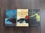 3 boeken van Dan Brown, Verzenden, Zo goed als nieuw, Dan Brown