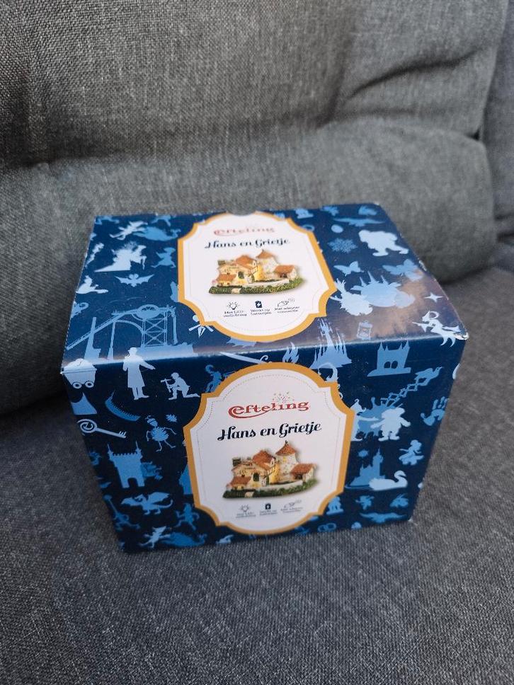 Efteling Hans en Grietje; het snoephuis miniatuur kerstdorp, Verzamelen, Efteling, Zo goed als nieuw, Beeldje of Poppetje, Ophalen of Verzenden