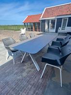 Prachtige LIFE tuinset, aluminium steen kunststof, 200 x 90, Tuin en Terras, Ophalen, Gebruikt, Rvs
