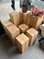 Eikenhouten zuilen, Huis en Inrichting, Woonaccessoires | Zuilen en Pilaren, Ophalen of Verzenden, Nieuw